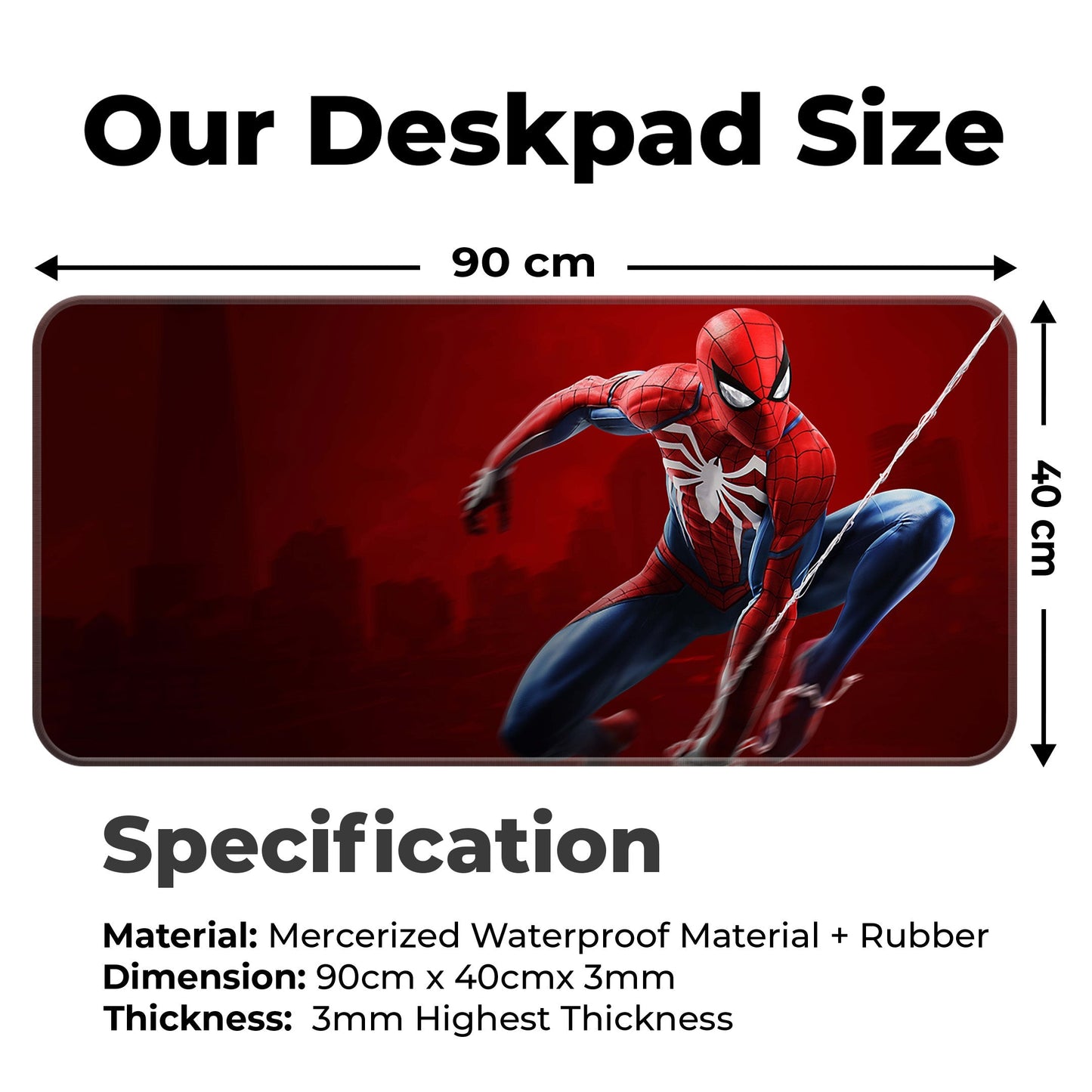 Spiderman - XXL Mousepad
