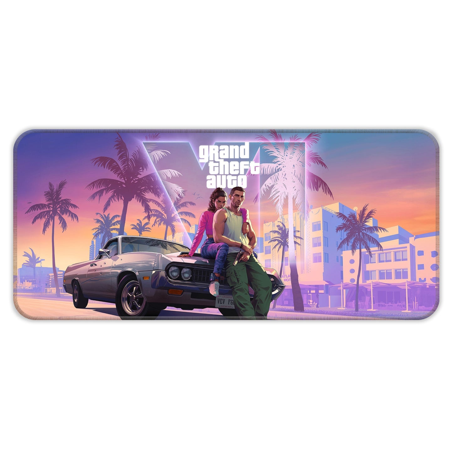 GTA VI - III - XXL Mousepad