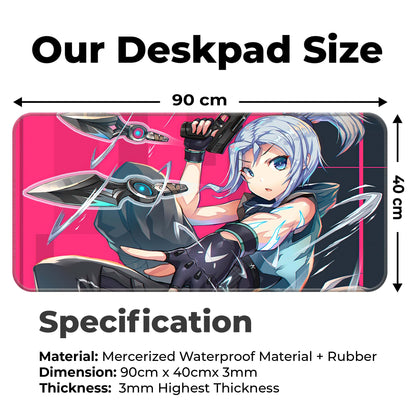 Valorant - Jett - XXL Mousepad