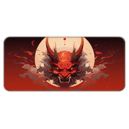 Oni Mask - Red - E-XL Mousepad
