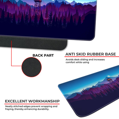 Mountains Abstract - XXL Mousepad