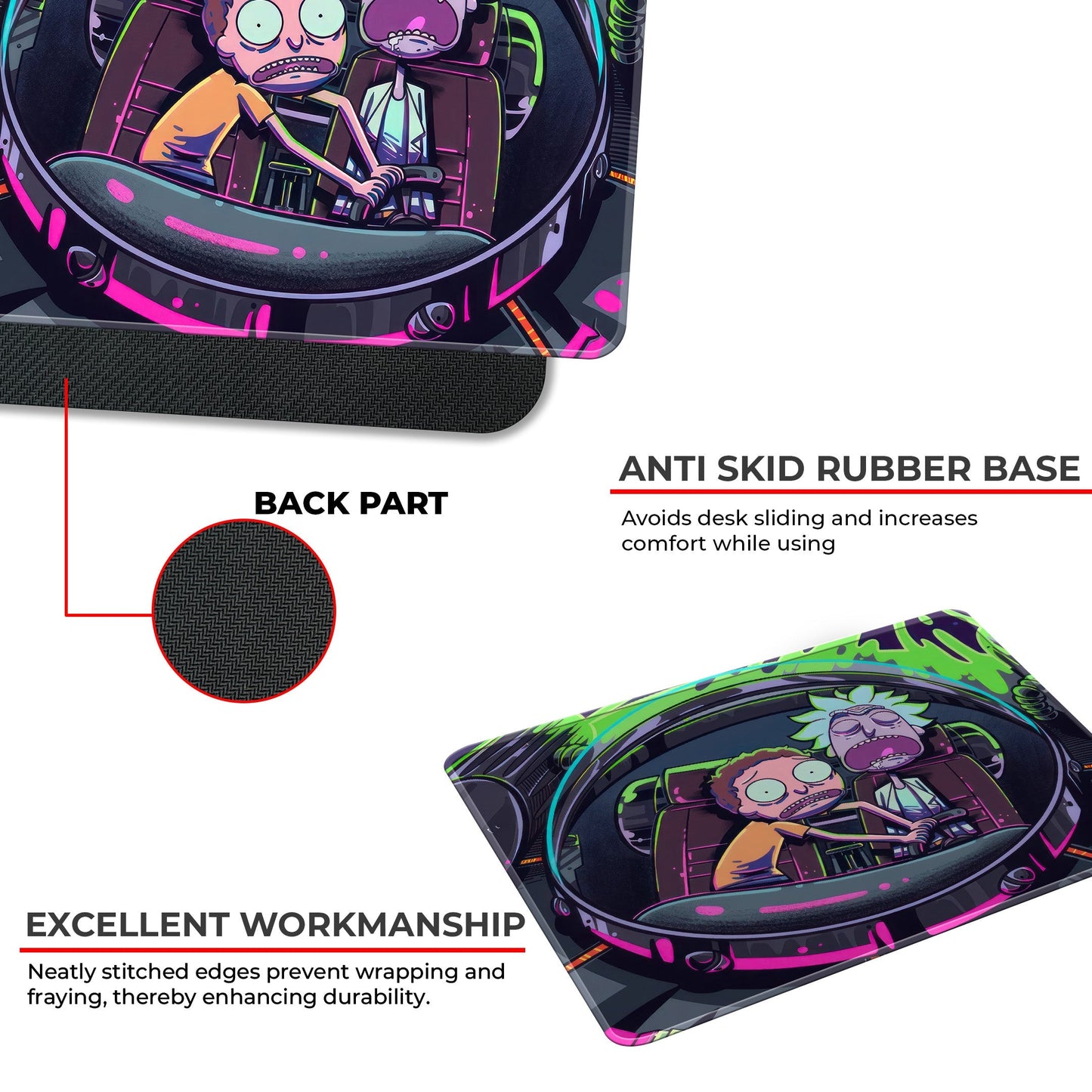 Rick and Morty - S Size Mousepad