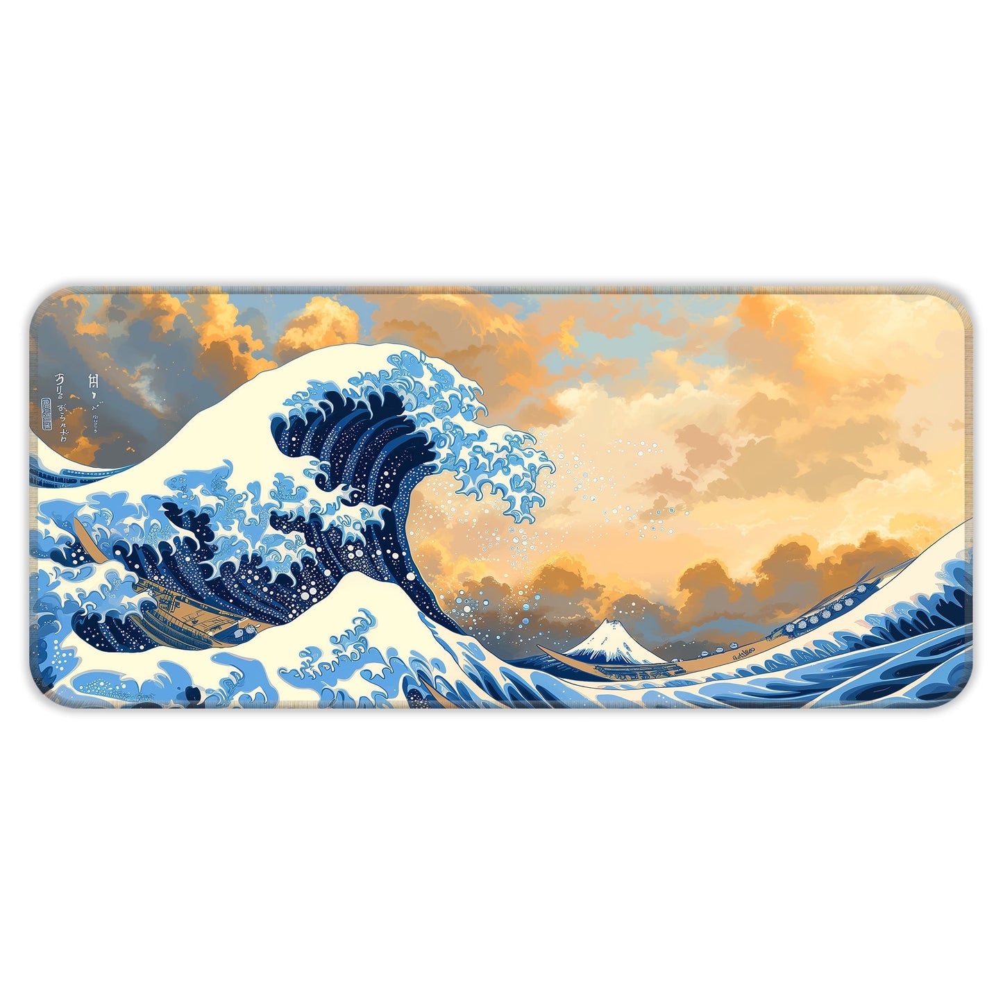 Sea Waves Abstract - XL Mousepad
