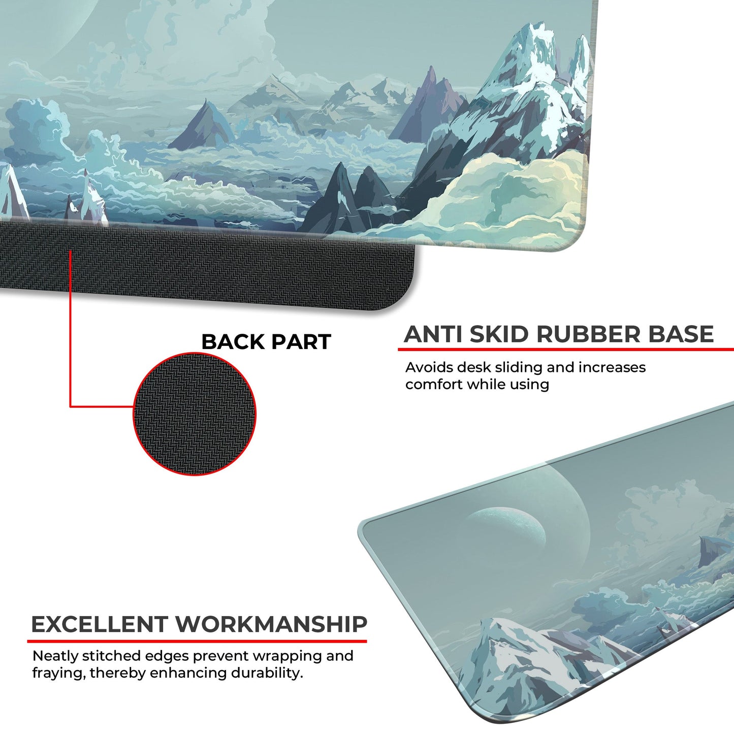 Mountains Landscape - XL Mousepad