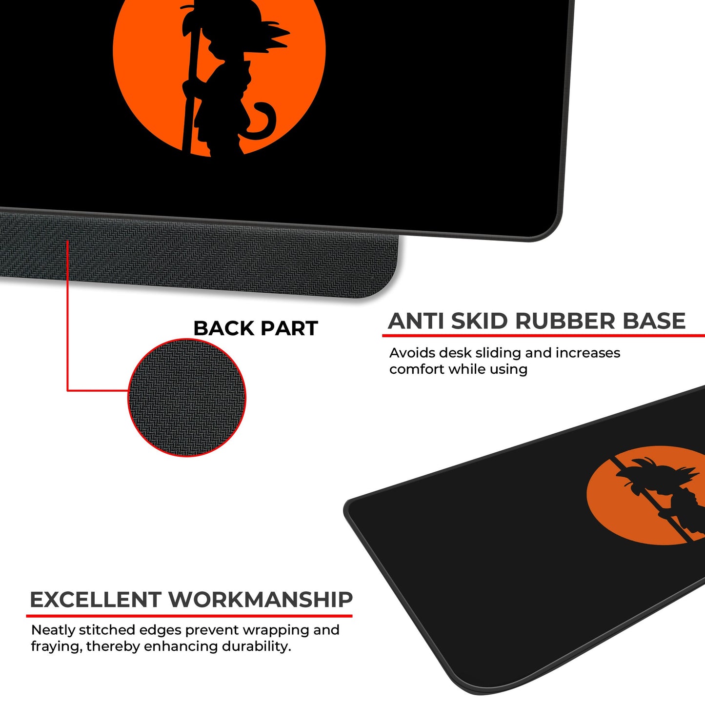 DBZ - Goku Kid - XL Mousepad