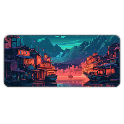 River Night City - E-XL Mousepad
