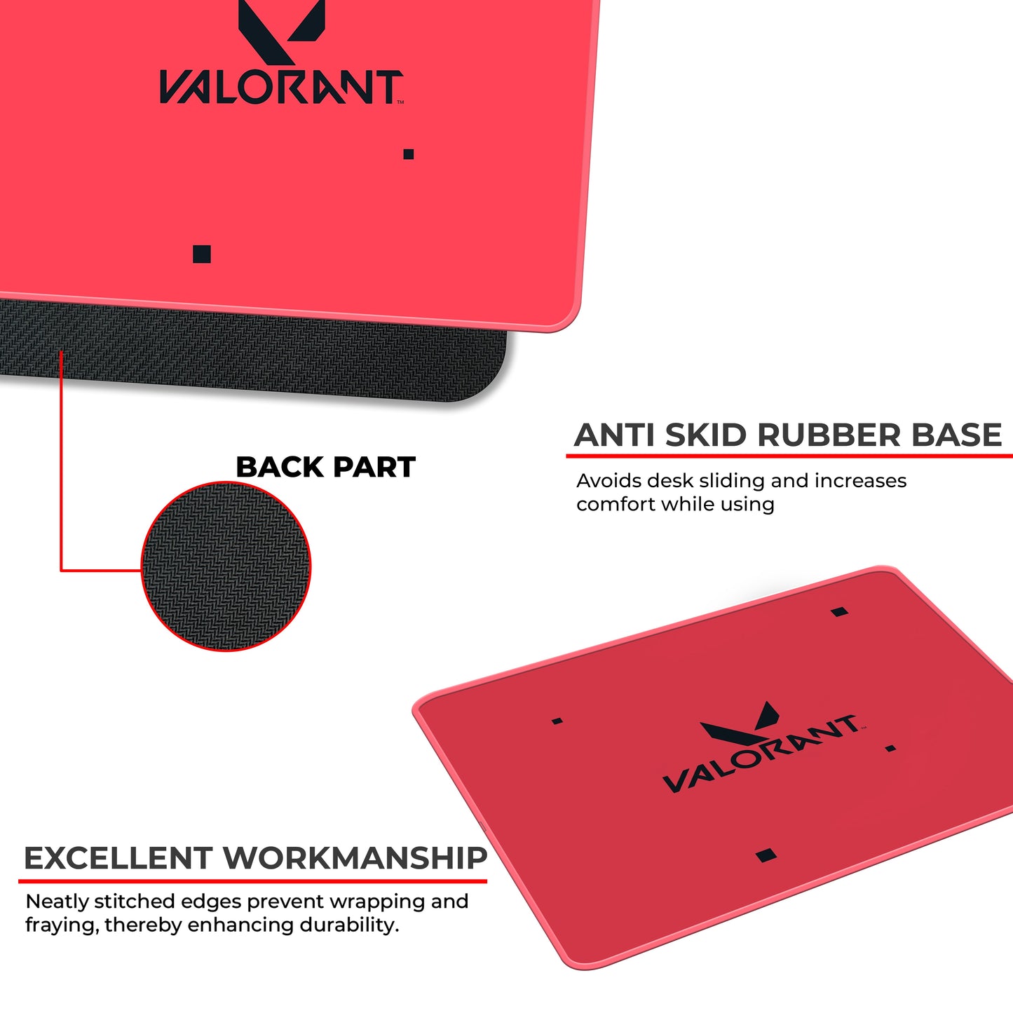 Valorant Logo - S Size Mousepad