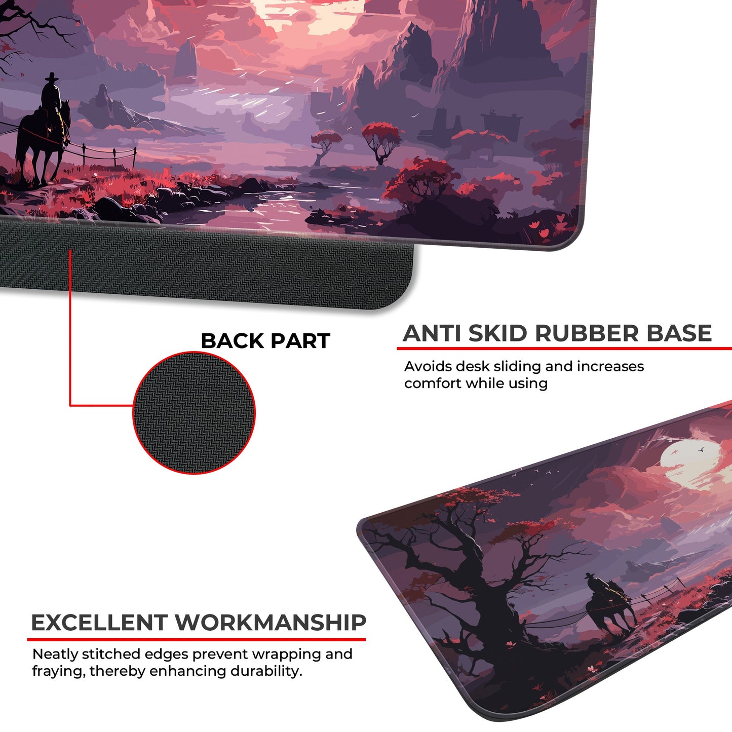 Cowboy Aesthetic - XXL Mousepad