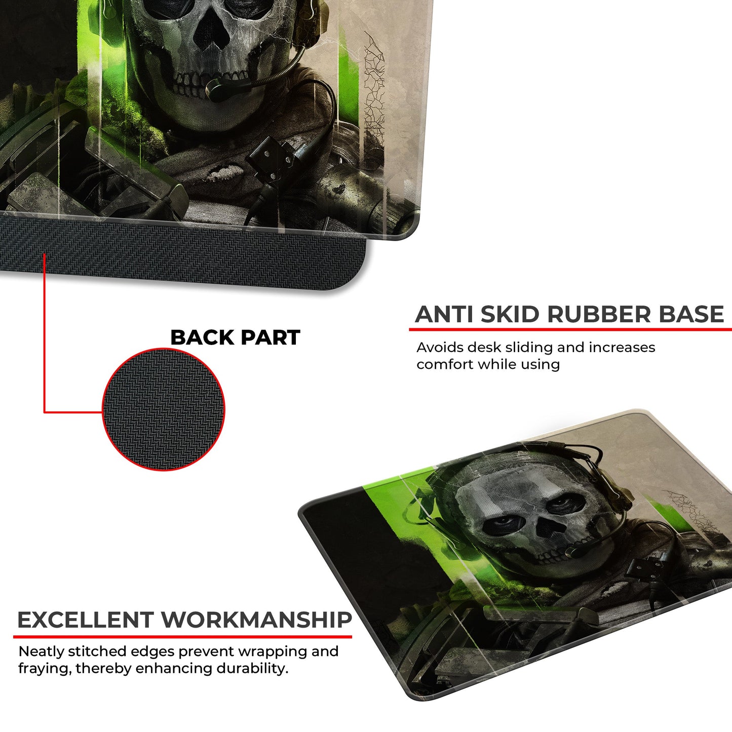 Ghost  - S Size Mousepad