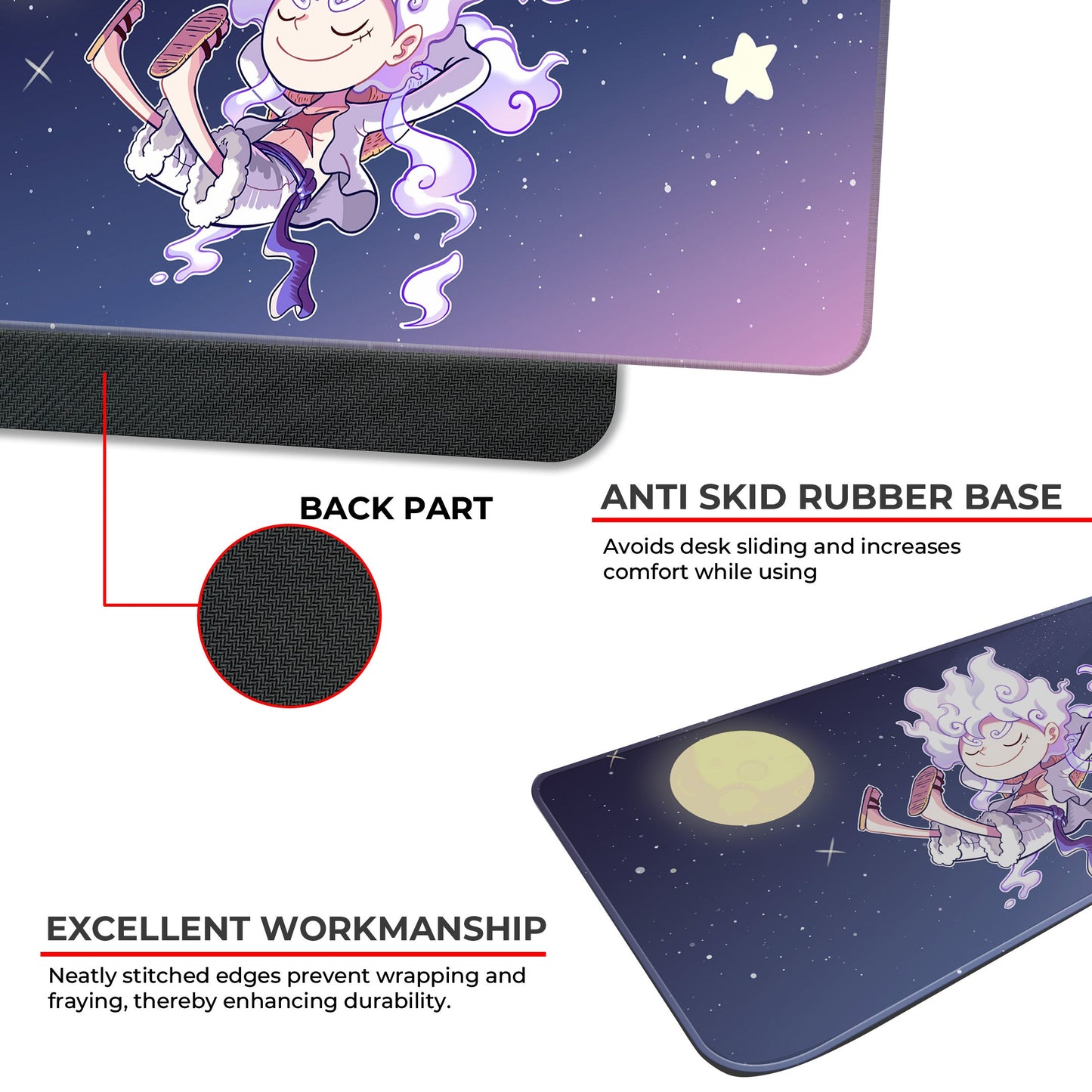 Kid Luffy - XL Mousepad