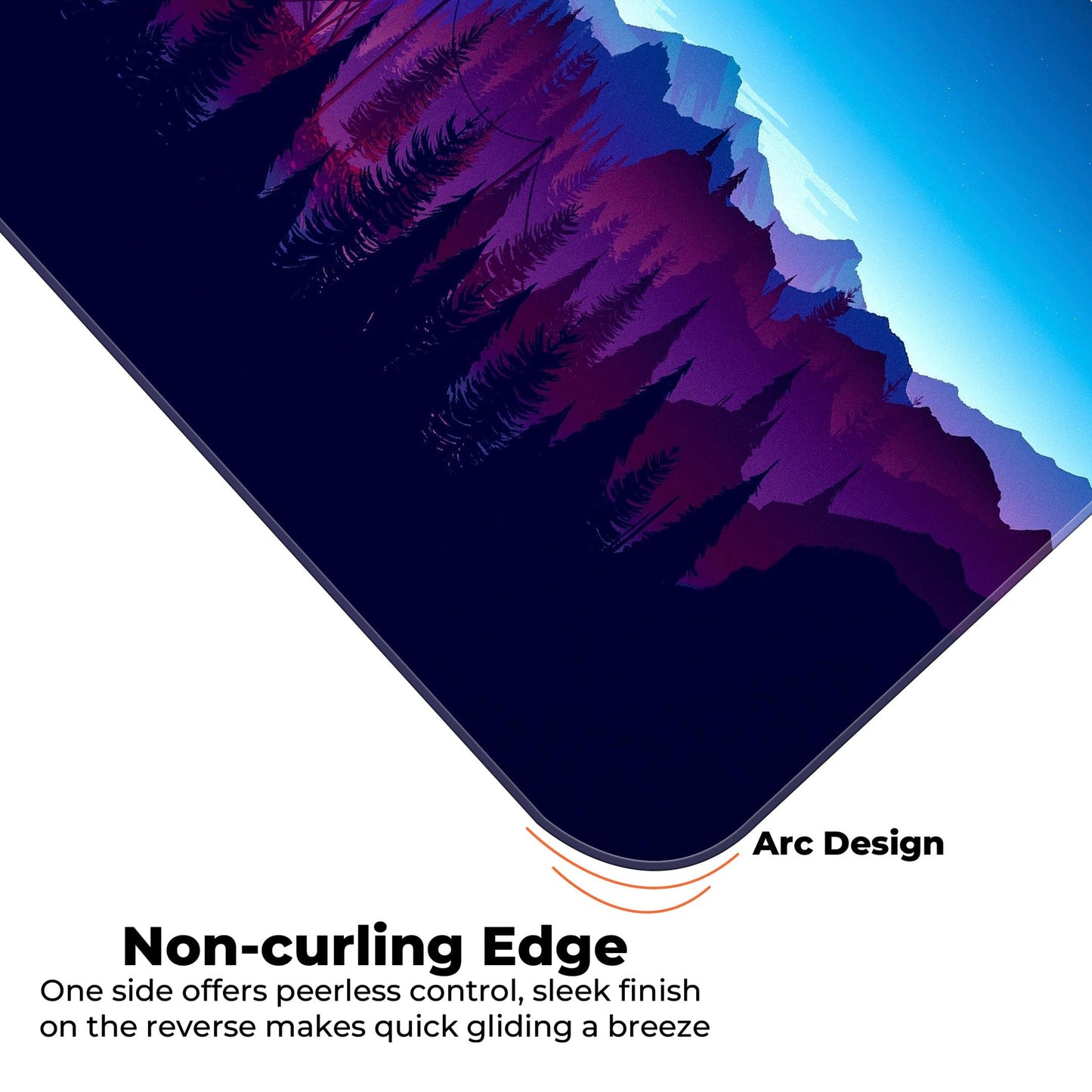 Mountains Abstract - XXL Mousepad