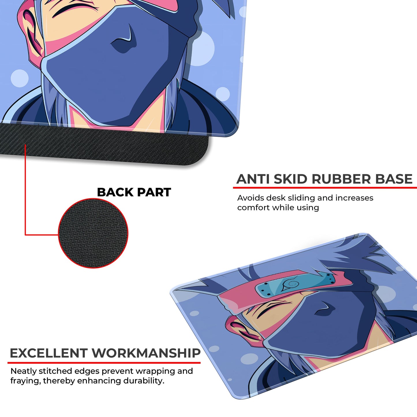 Kakashi - S Size Mousepad