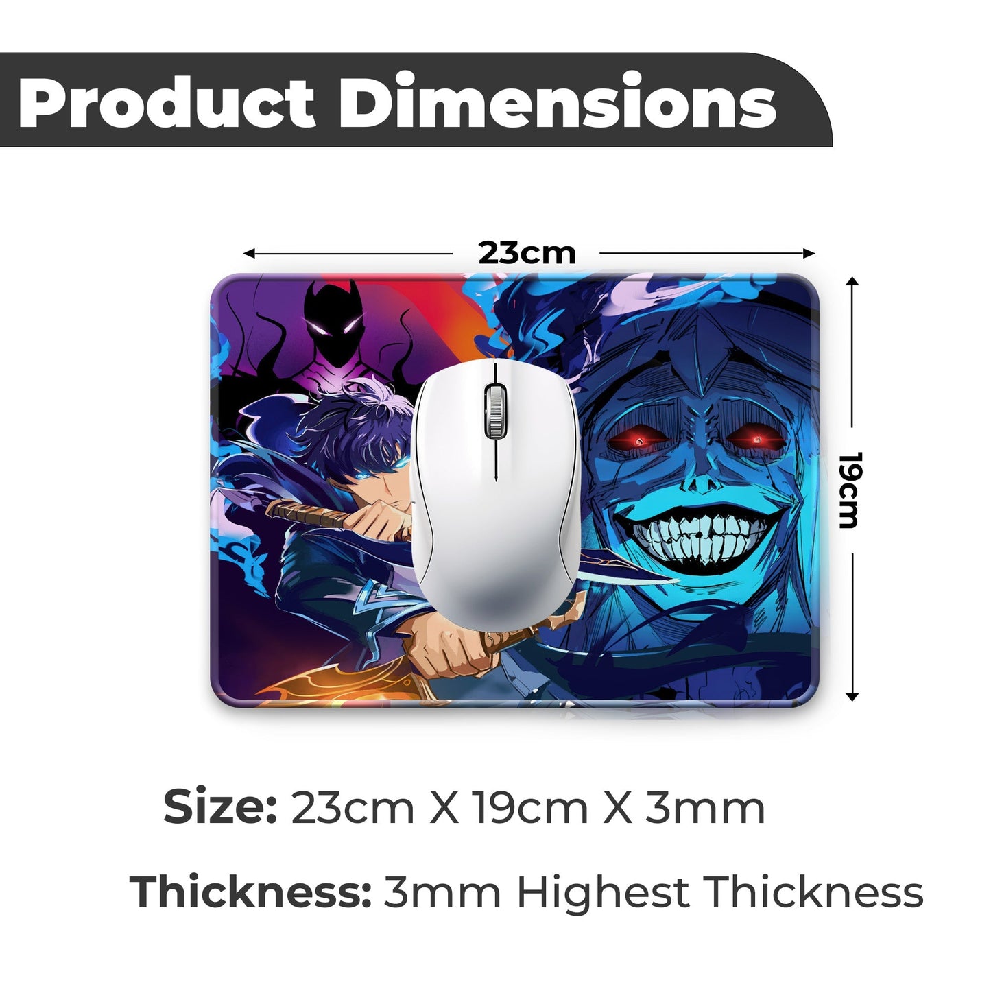 Solo Levelling - S Size Mousepad