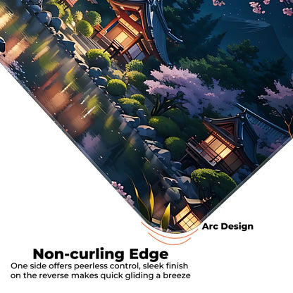 Japanese Festive Night - XL Mousepad