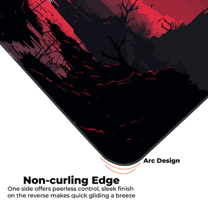 Red Landscape - XL Mousepad