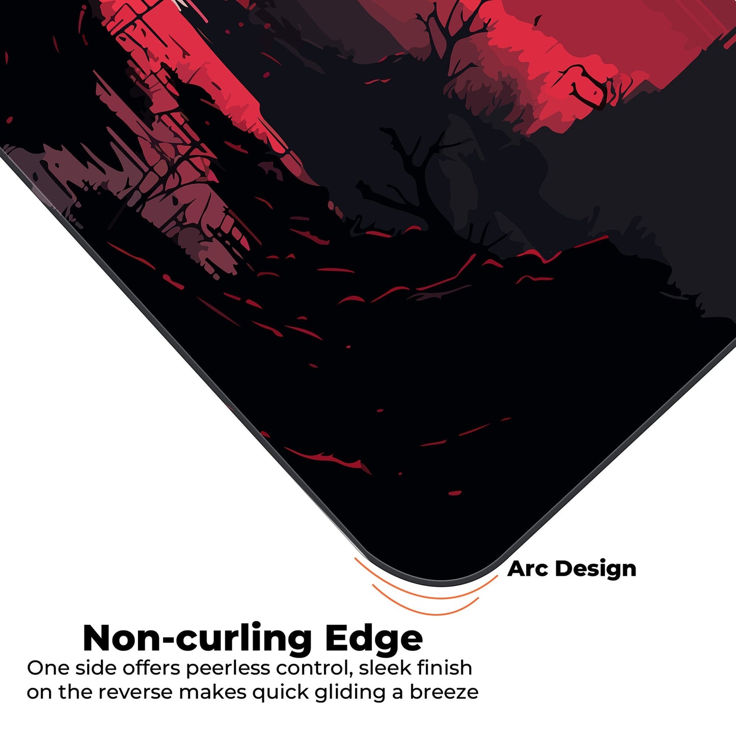 Red Landscape - XXL Mousepad