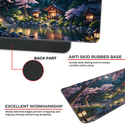 Japanese Festive Night - XL Mousepad