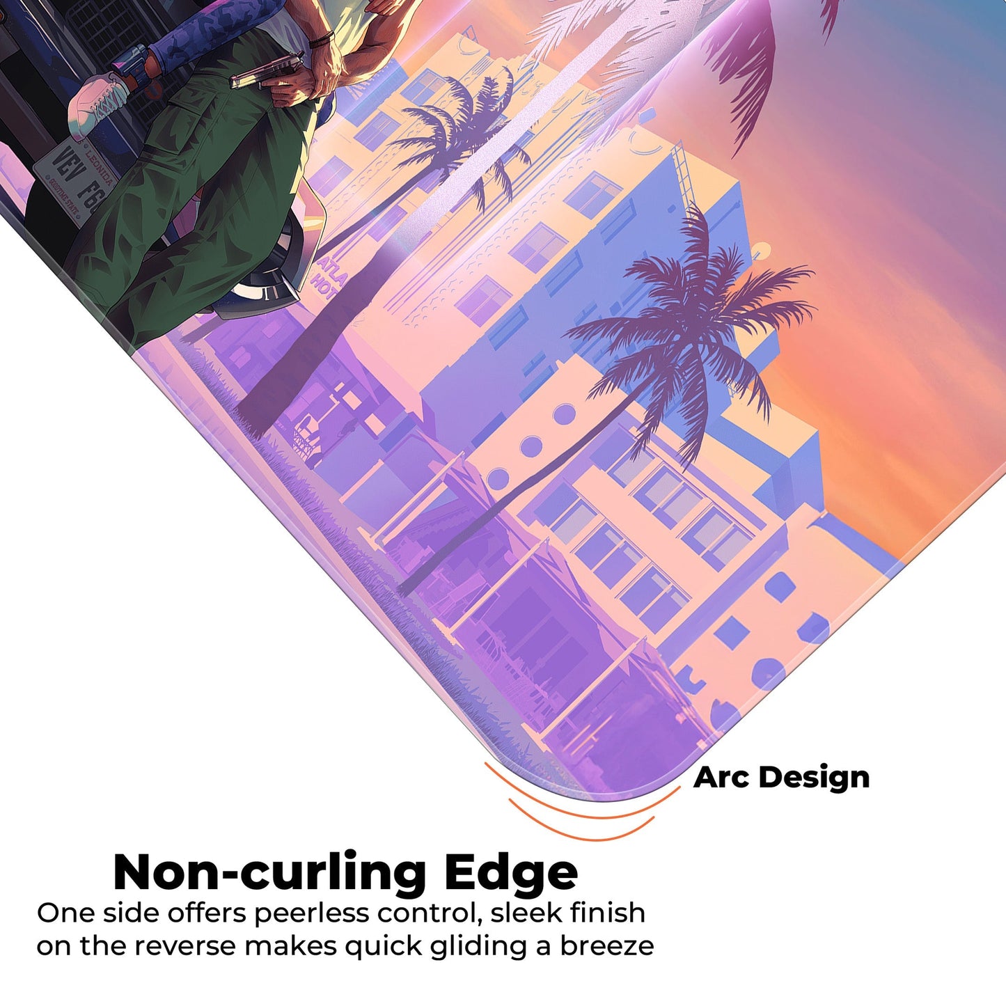 GTA VI - III - E-XL Mousepad
