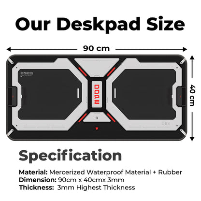 Dope Pattern - Black - XXL Mousepad