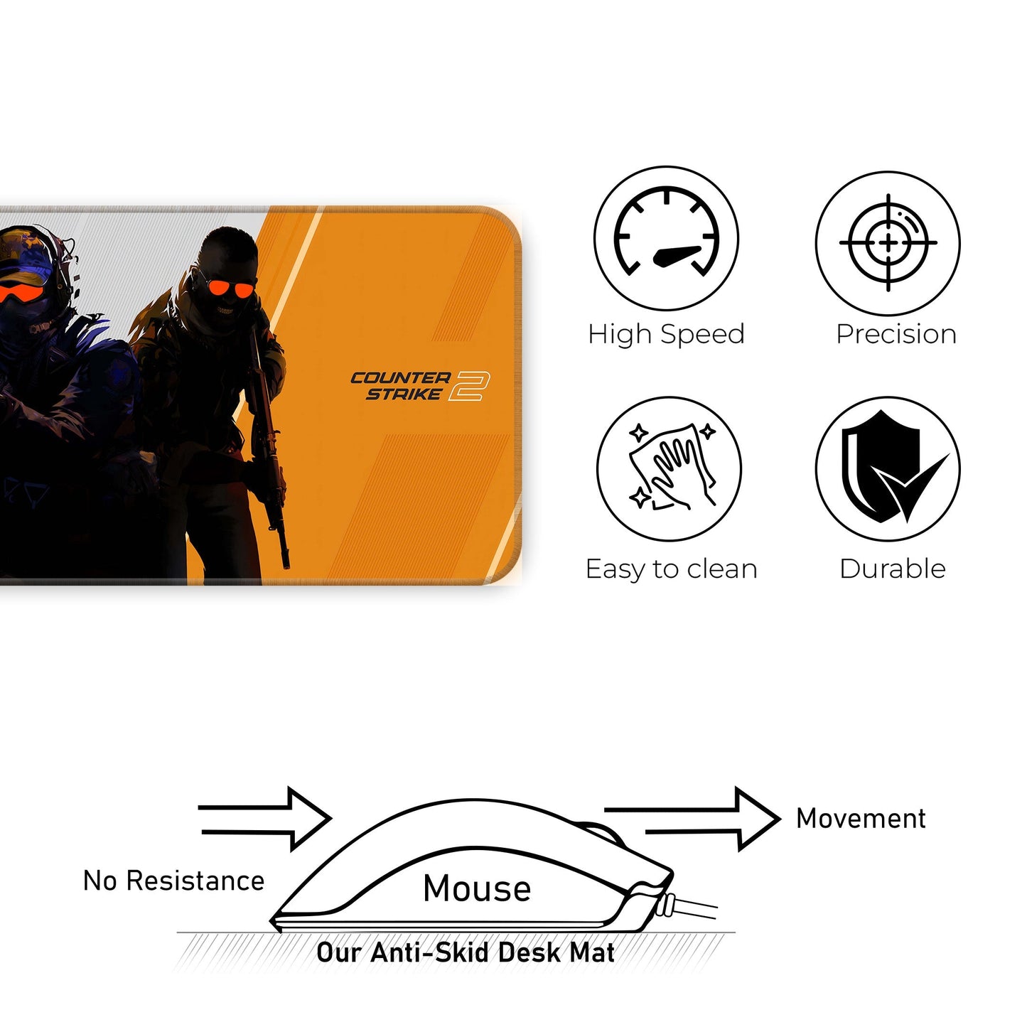 Counter Strike - 2 - XXL Mousepad