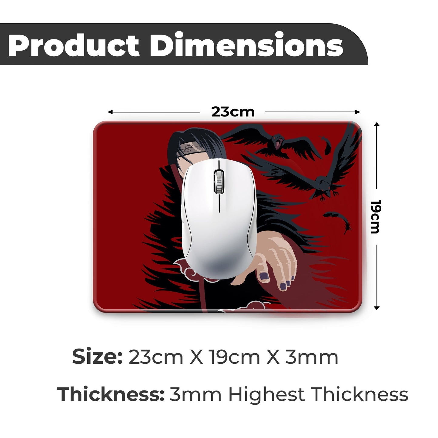 Itachi - S Size Mousepad