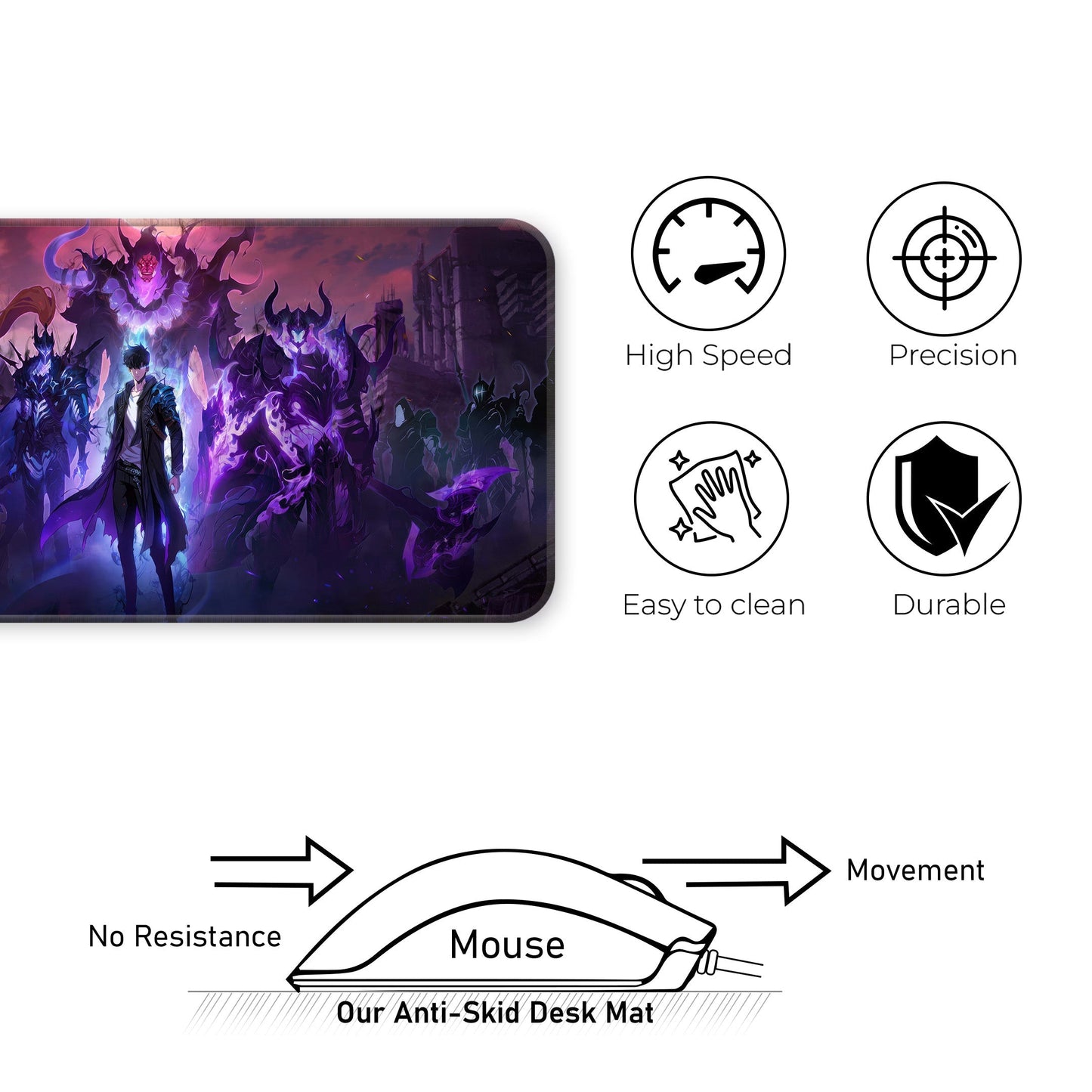 Solo Levelling - E-XL Mousepad