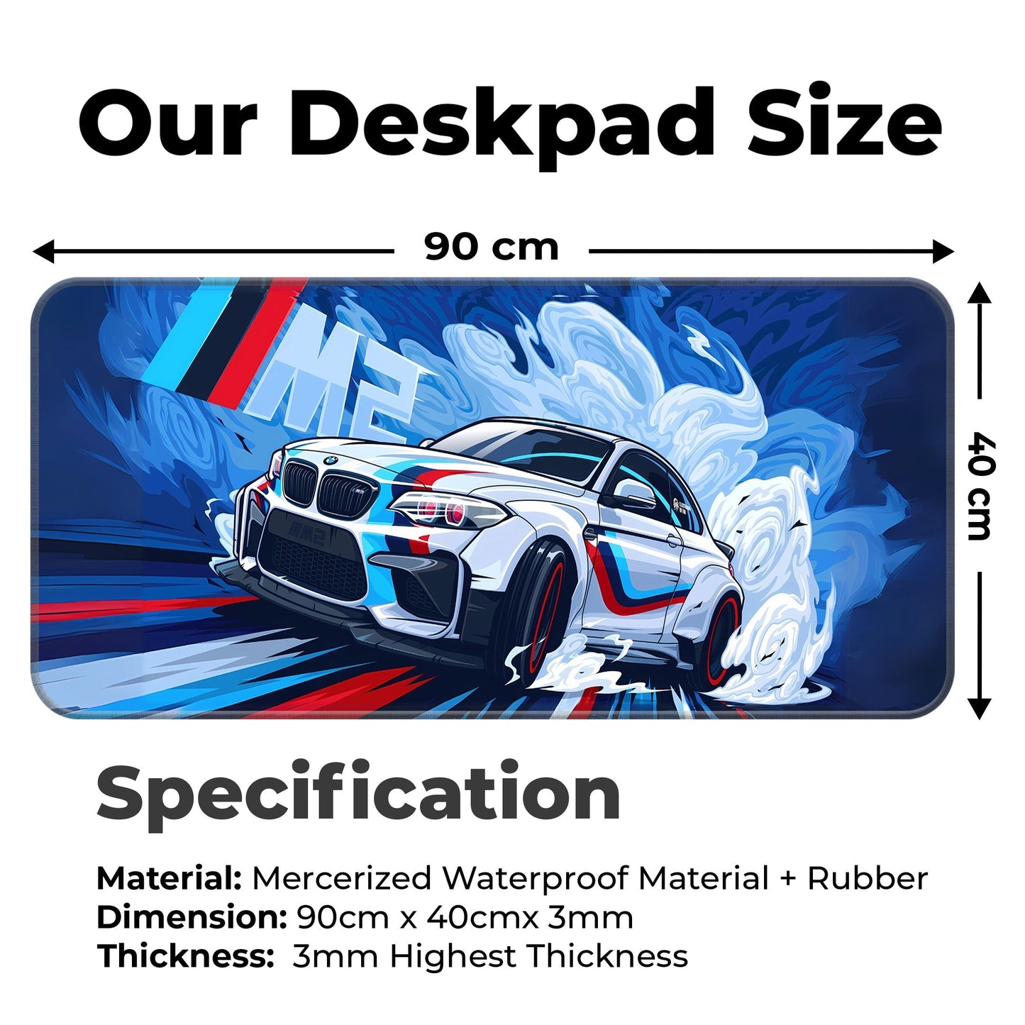 BMW M2 - XXL Mousepad