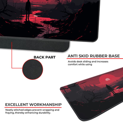 Red Landscape - XXL Mousepad