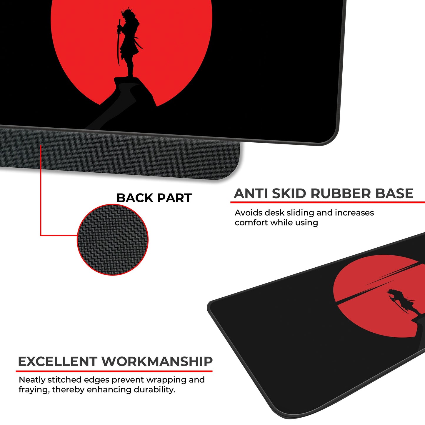 Red Ninja - XXL Mousepad