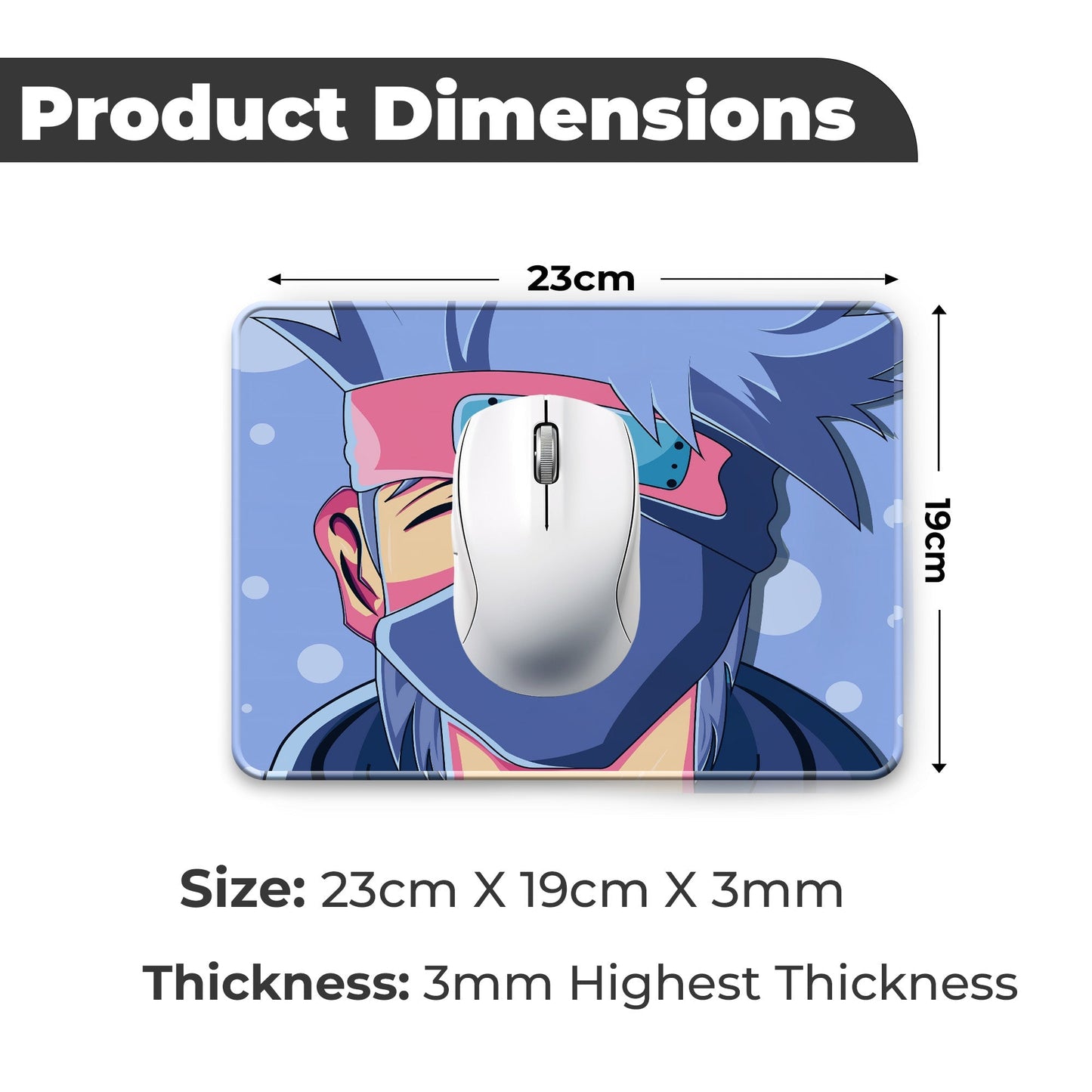 Kakashi - S Size Mousepad