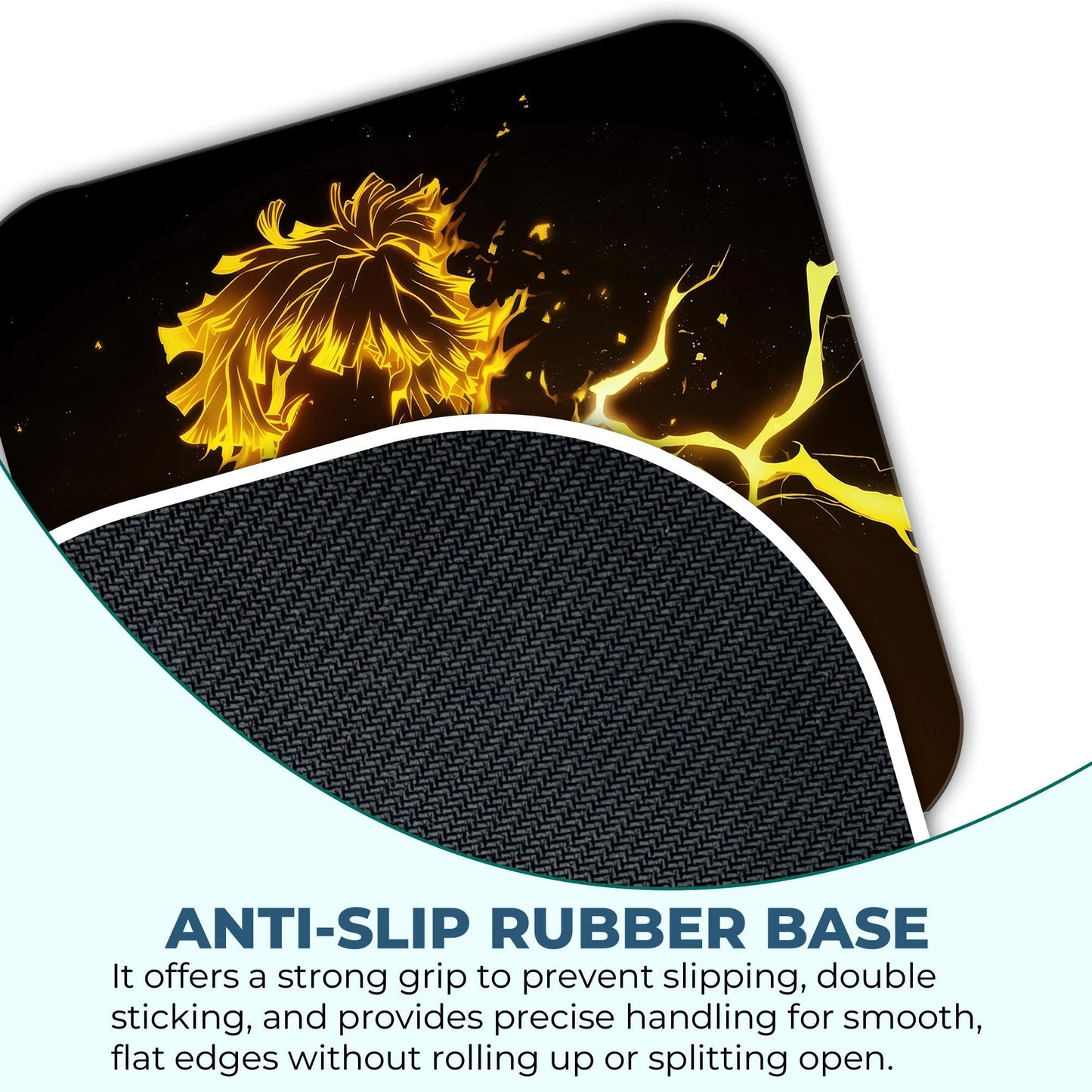 Zenitsu Dark - S Size Mousepad
