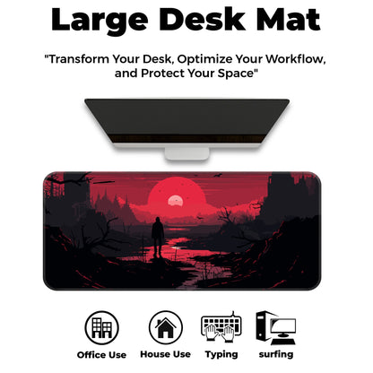 Red Landscape - E-XL Mousepad