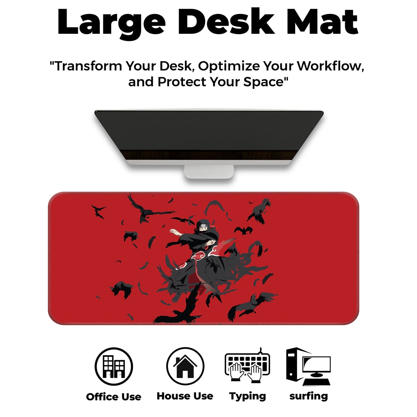Itachi - Minimal - I - E-XL Mousepad