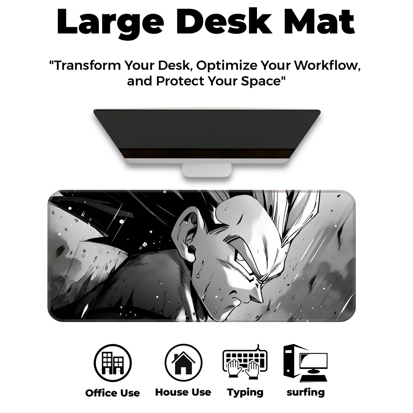 DBZ - Vegeta - XL Mousepad