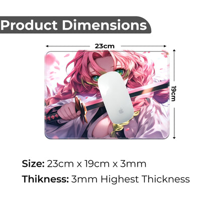 Mitsuri Kanroji - S Size Mousepad