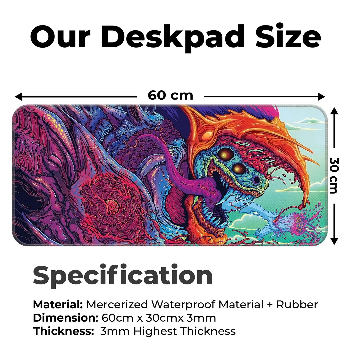 Hyperbeast - I - XL Mousepad