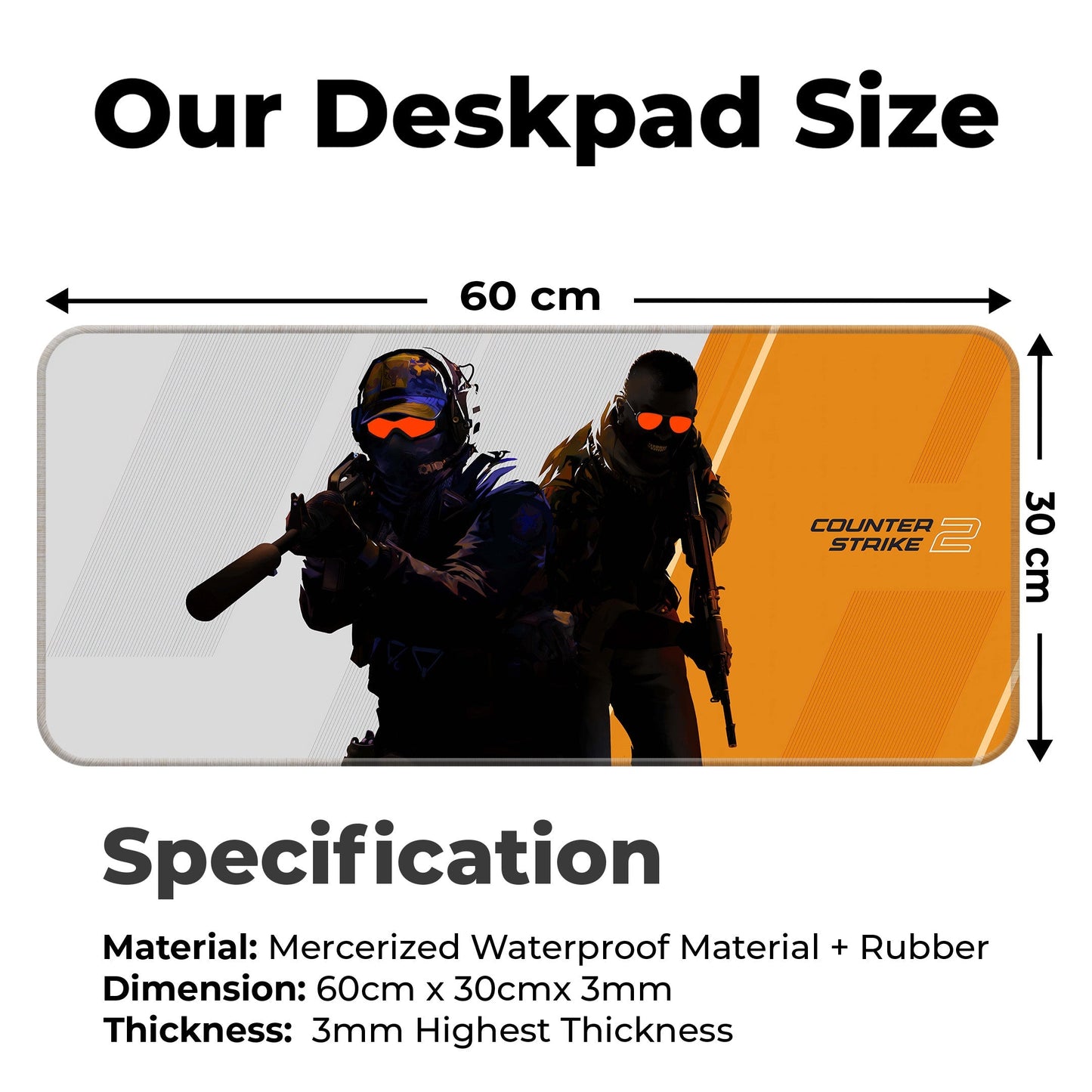 Counter Strike - 2 - XL Mousepad