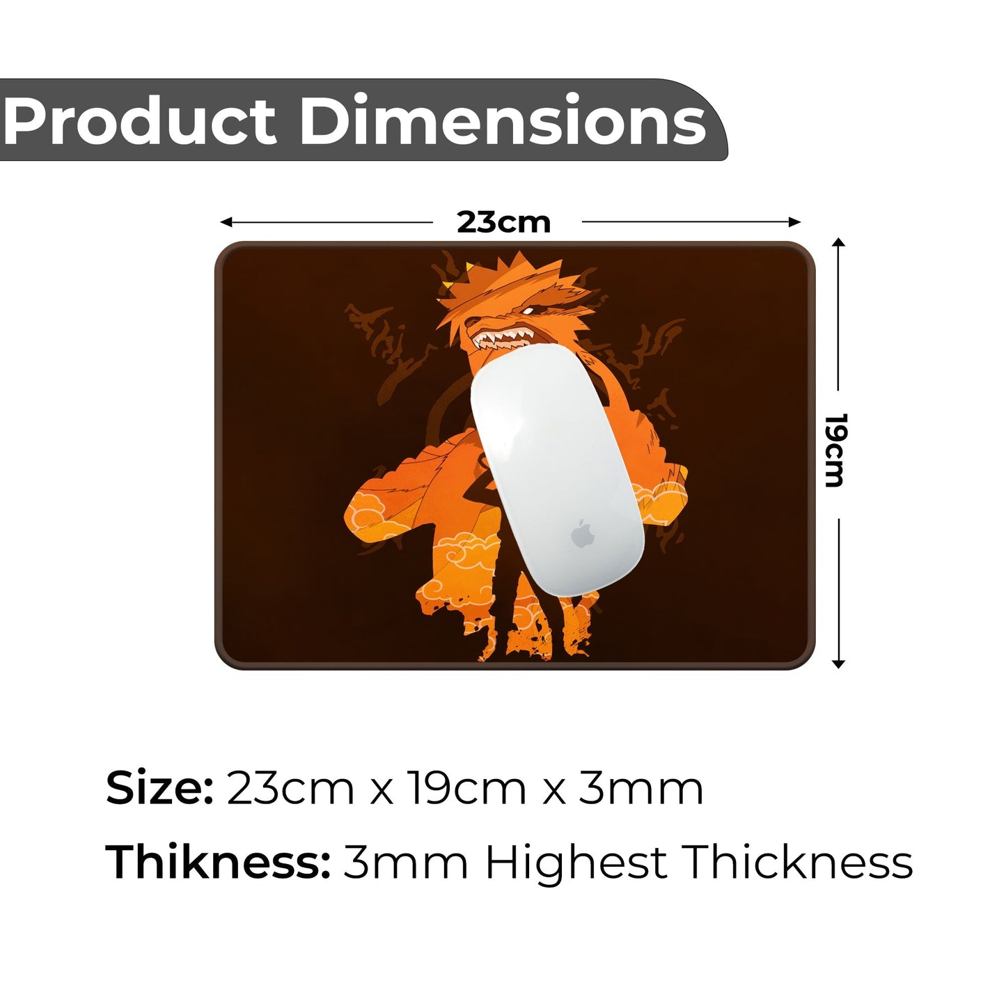 Naruto Uzumaki - S Size Mousepad