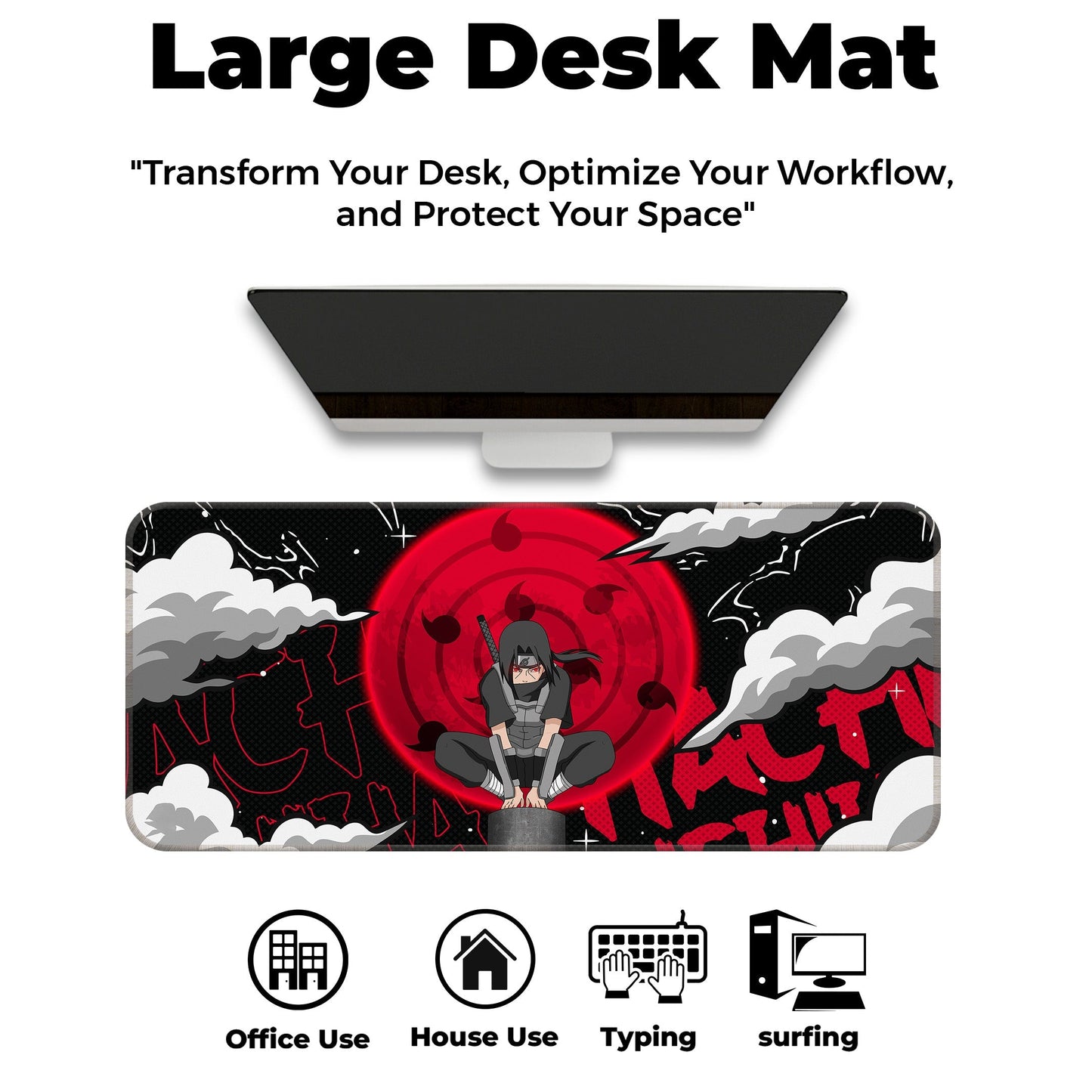 Itachi Uchiha - XL Mousepad