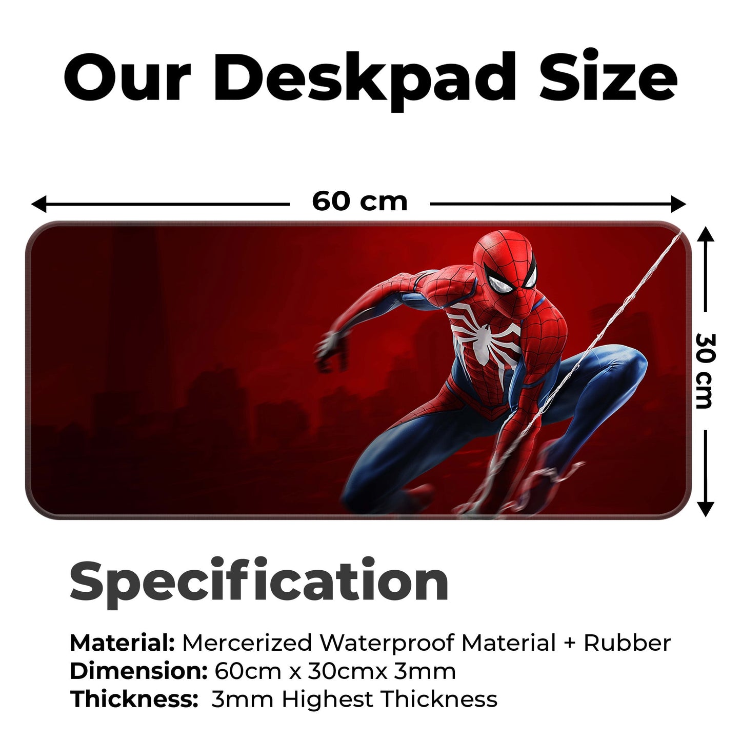 Spiderman - XL Mousepad