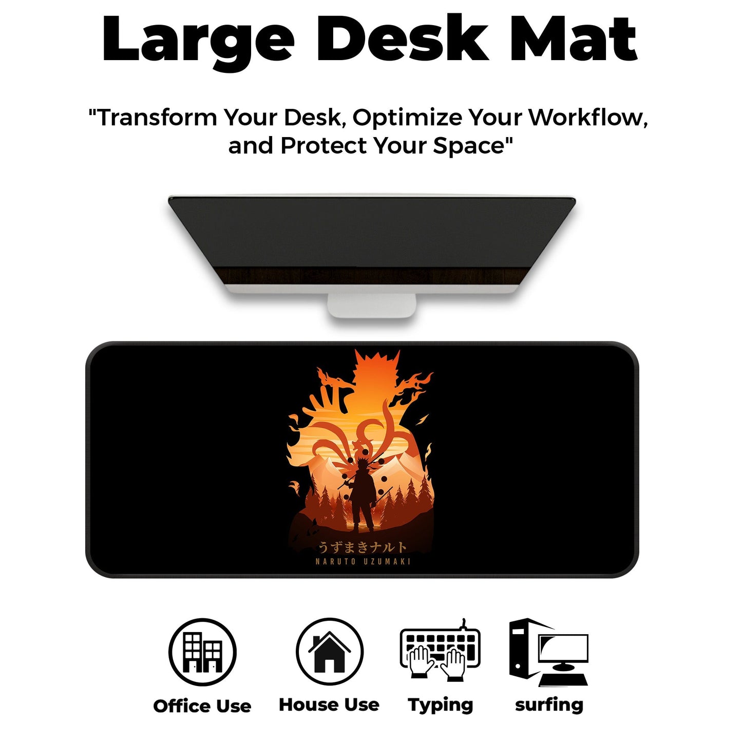 Naruto Uzumaki - XL Mousepad