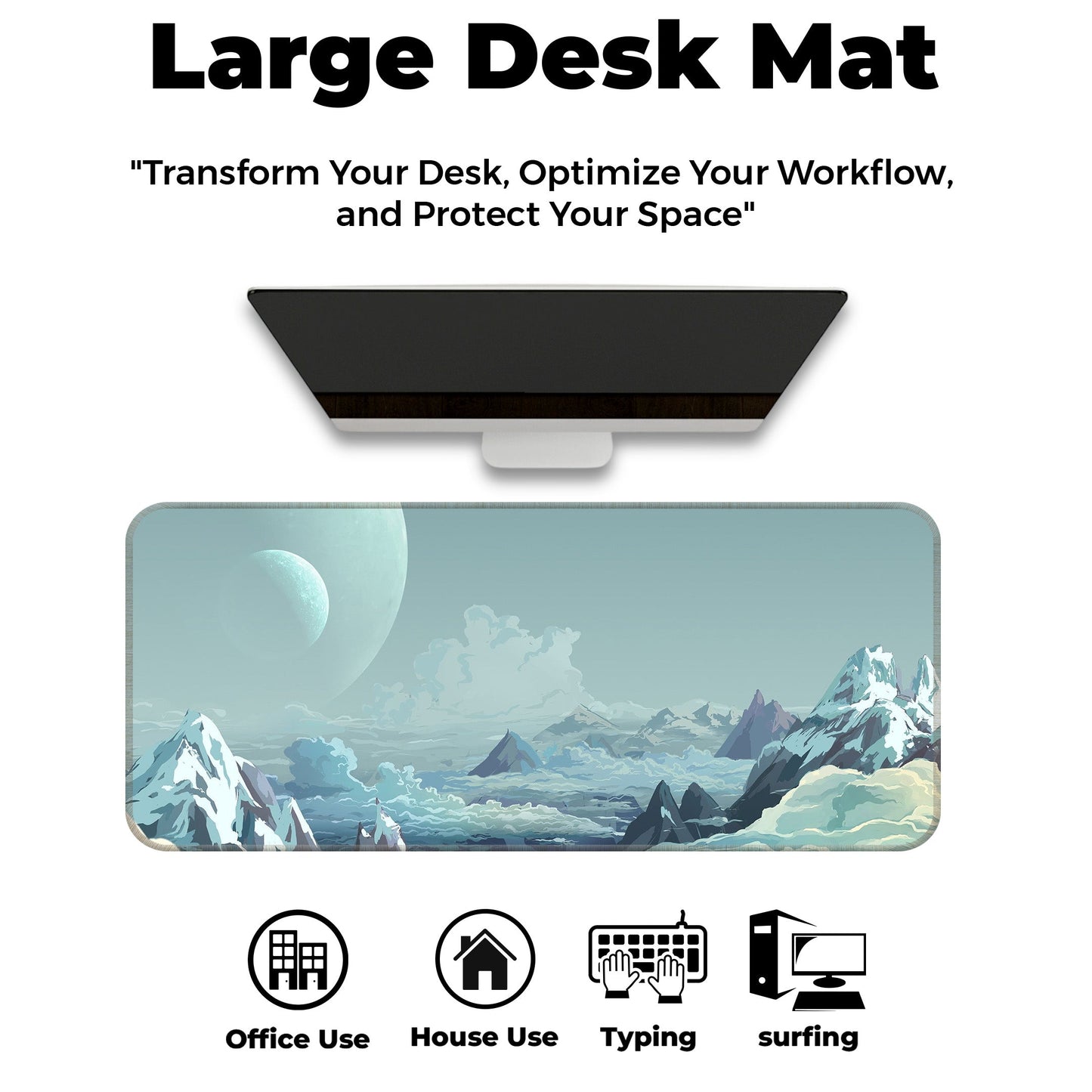 Mountains Landscape - XL Mousepad