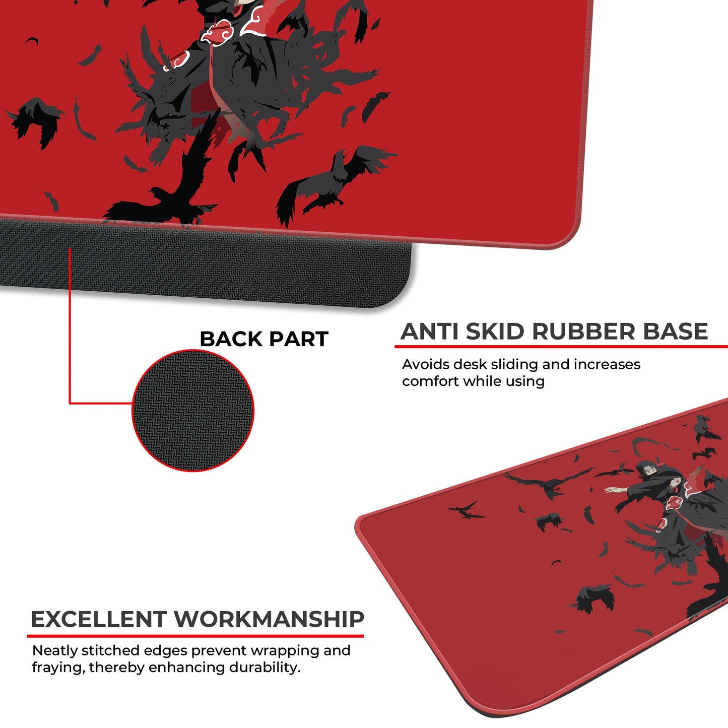 Itachi - Minimal - I - E-XL Mousepad