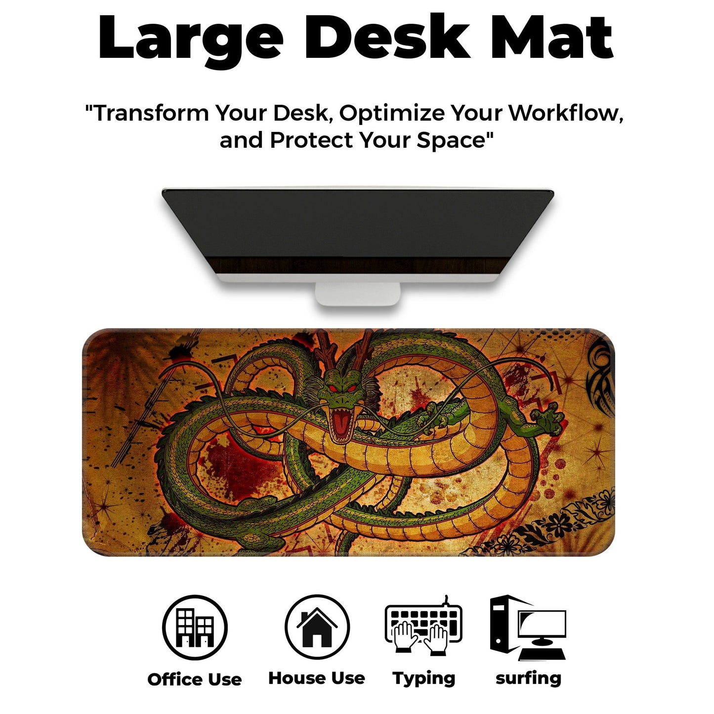 DBZ - Shenron - E-XL Mousepad