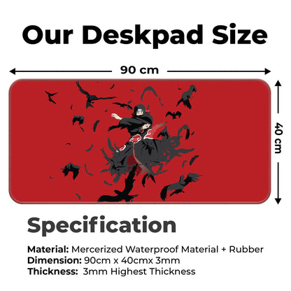 Itachi - Minimal - I - XXL Mousepad
