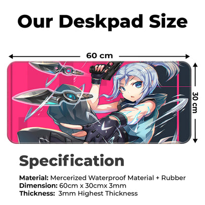 Valorant - Jett - XL Mousepad