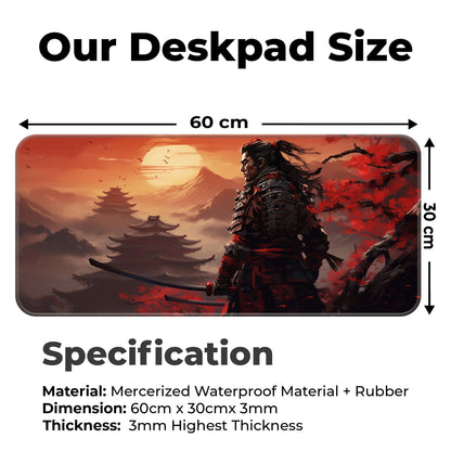 Japanese Samurai - XL Mousepad