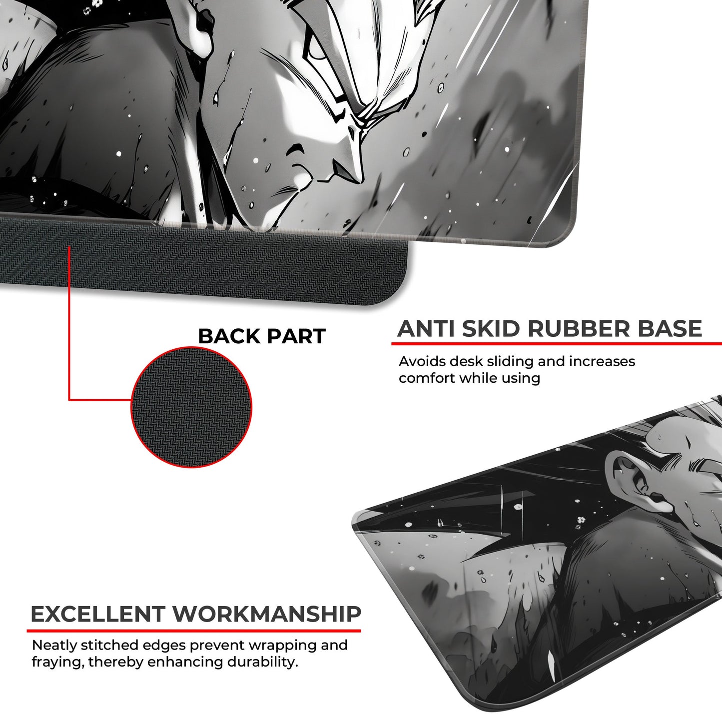 DBZ - Vegeta - E-XL Mousepad