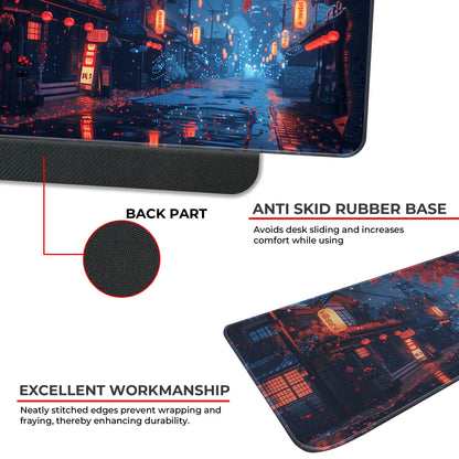 Japanese Night City - XL Mousepad