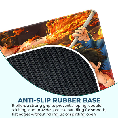 Luffy, Ace and Sabo - S Size Mousepad